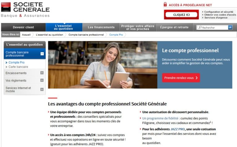 Compte Professionnel Société Générale Compte Professionnel Société Générale