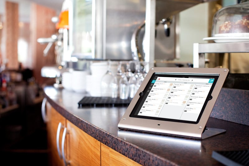 les caisses tactiles sur iPad