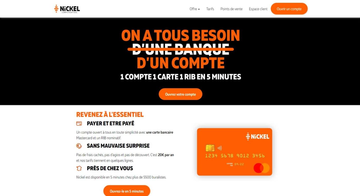 Compte nickel