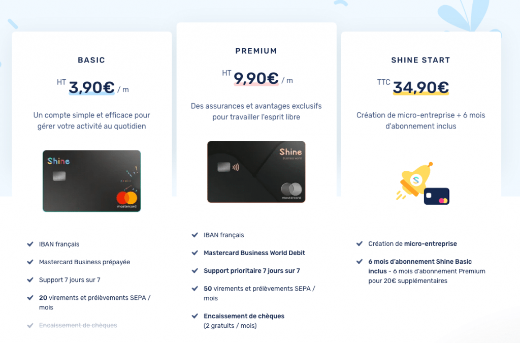 Shine micro-entreprise