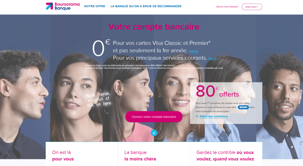 Boursorama : Comment ouvrir un compte bancaire