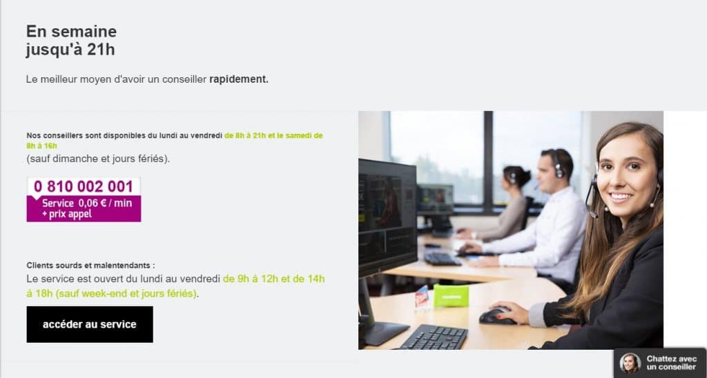 Monabanq : Contacter le service client