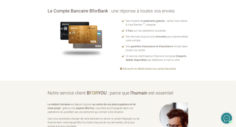 Les offres BForBank