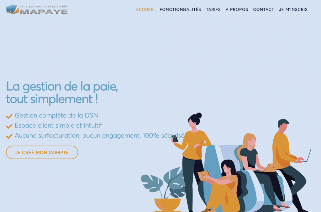 Mapaye gestion de la paie en ligne