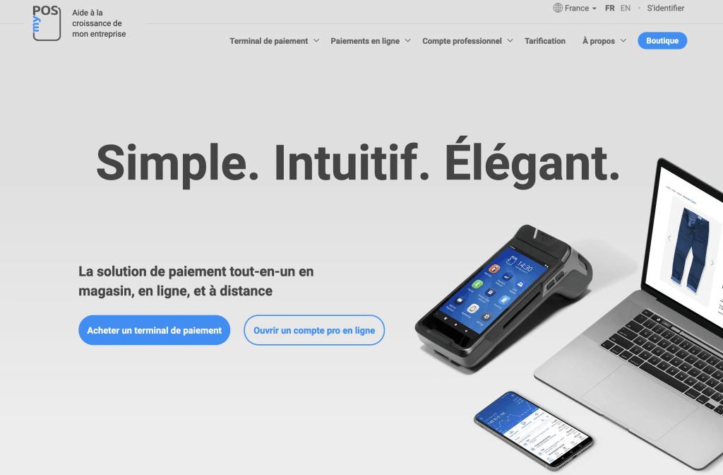 myPOS terminal de paiement