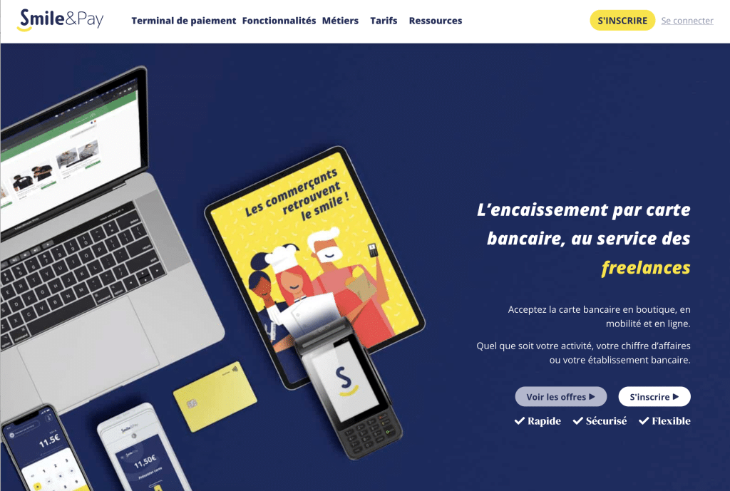 Smile & Pay terminal de paiement