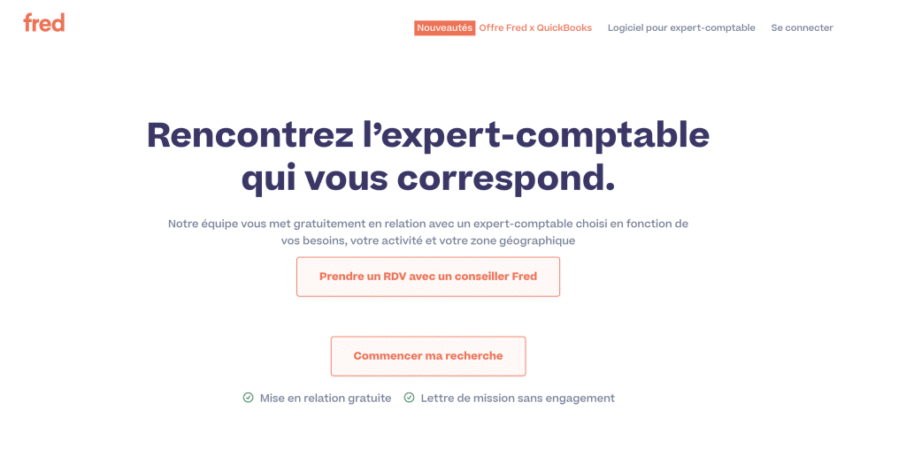 Fred expert-comptable en ligne