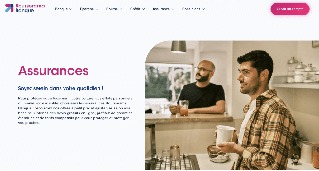 Assurances Boursorama pro