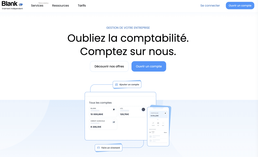 outil de gestion Blank